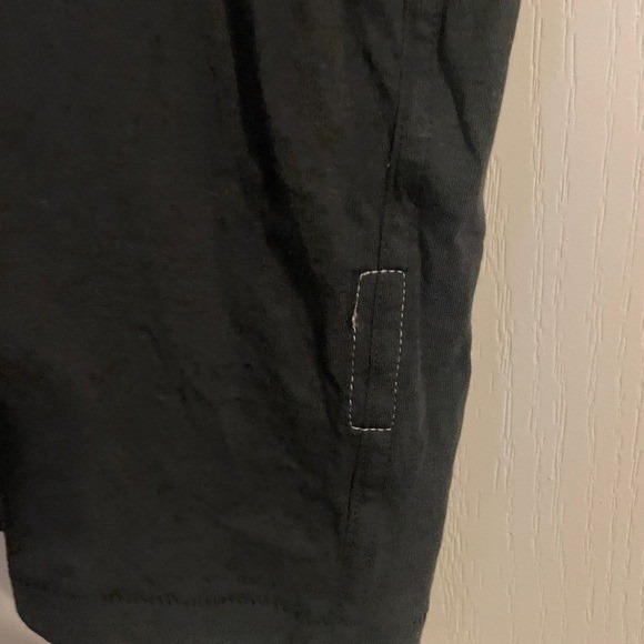 New With Tags Flaw Rag & Bone Classic Black Men's Short Sleeve Shirt Medium - Picture 5 of 10